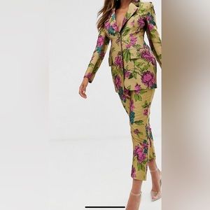 ASOS Edition Jacquared Suit